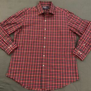 RL POLO LS Regent Custom Fit Plaid Shirt